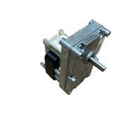 Moteur à engrenages Merkle Korff S10999 pour poêle à granulés, arbre 9,52 mm, 1,3 tr/min, sens horaire - Réf. 2101