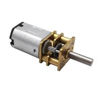 Moteur à engrenages métalliques micro N20 3 V/6 V/12 V CC avec roue dentée, 30/50/60/100/150/200/300/500/1000 tr/min(30RPM,12V)