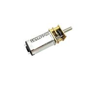 Moteur à engrenages micro N30, arbre de 3 mm de diamètre, 3 V, 6 V, 12 V, 15 à 500 tr/min, engrenage en métal, outil de bricolage, réduction de vitesse, DC(33rpm,12V)