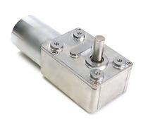 Moteur à engrenages, mini moteur, micro moteur, 12 V 10 tr/min réversible à couple élevé turbo motoréducteur à vis sans fin moteur à courant continu Moteurs dédiés