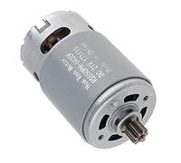 Moteur à engrenages, mini moteur, micro moteur, moteur CC portable 21 V 19 500 tr/min avec 9 dents à vitesse et boîte de vitesses à couple élevé for perceuse électrique Moteurs dédiés