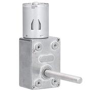 Moteur à Engrenages, Moteurs de réduction de Vitesse à Brosse en Carbone à Filetage M6 autobloquant à Faible Bruit pour Le Bricolage(DC6V, 150 TR/Min)