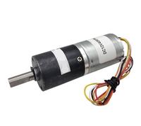 Moteur à engrenages planétaire sans balais CC 12 V 24, vitesse réglable réversible, protection contre les surcharges et intégrée courts-circuits(Shaft Diameter 6MM,24v 94rpm 5.2kgf.cm)