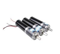 Moteur à engrenages planétaires 12 V/24 V à couple élevé - Moteur CC 30-300 tr/min for pompes à air, projets industriels et de bricolage(37RPM 12v 6mm)