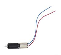 Moteur à engrenages planétaires 6 mm CC 3 V, réduction en 4 étapes, moteur à engrenages métalliques à couple élevé pour moteurs pas à pas et moteurs (6 mm à quatre étapes)