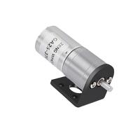 Moteur à engrenages réducteurs 25-370 DC 12V 24V 12RPM-1360RPM(Package E,1360RPM,DC 24V)