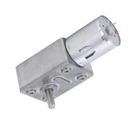 Moteur à engrenages réversibles DC12V, moteur à engrenages à vis sans fin à couple élevé CW/CCW (20RPM)