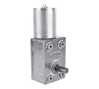 Moteur à engrenages réversibles DC12V, moteur à engrenages à vis sans fin à couple élevé CW/CCW (5RPM)