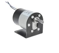 Moteur à engrenages sans balais 37GB3625 DC, petit moteur de régulation de vitesse sans balais 12V/24V avec support(35rpm,12V with Bracket)