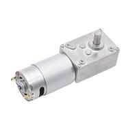 Moteur à engrenages vis sans fin CC 12 V/24 V, réducteur angle droit, moteurs 555, for portail, grille, ascenseur(Motor,10R-12V)