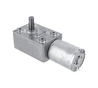 Moteur À Engrenages Vis Sans Fin Réversible 12V Couple Élevé 6 Tours Par Minute Pour Automatisation Industrielle Robotique Plateforme Élévatrice Contrôle Accès