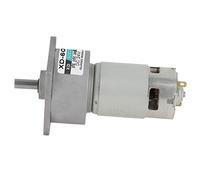 Moteur à Engrenages, Walfront DC 12 / 24V 35W CW/CCW Moteur de Réduction de Vitesse Réglable de Mini Boîte de Vitesse (24V 100rpm)