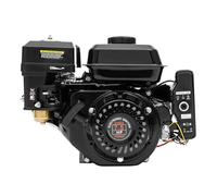 Moteur à essence 4 temps 7,5 CV avec démarrage électrique, moteur à essence fixe, 212 cc, démarrage à traction et démarrage électrique