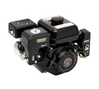 Moteur à essence 4 temps 7,5 CV avec démarreur électrique | Moteur industriel OHV 210 cc (3600 tr/min, couple 10,8 Nm) pour nettoyeur/générateurs haute pression, système de protection refroidi par air