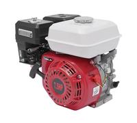 Moteur à essence 4 temps - 7,5 HP - 5100 W - Silencieux - Pour pompes à eau, générateurs, karts - 5,1 kW - Refroidissement par air - Moteur monocylindre - 3600 tr/min - 215 cc