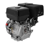 Moteur à essence 420 cc 1 cylindre 4 temps 15 CV refroidi par air Moteur à essence à 4 temps avec sécurité en cas de manque d'huile (noir)
