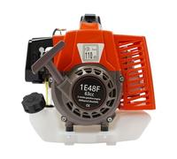 Moteur à essence 63 CC 2 temps 3 CV avec réservoir de 1 l 2,2 kW 8500 tr/min Moteur sur pied 29 x 19,5 x 29,5 cm Moteur industriel de rechange avec silencieux pour travail continu de 40 à 70 minutes