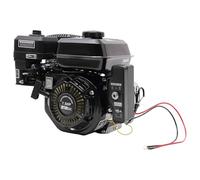 Moteur à essence 7,5 CV 210 cc 4 temps refroidi par air, démarreur électrique et démarreur à câble, 3600 tr/min, pour kart, générateur électrique, nettoyeur haute pression, bétonnière et compresseur