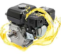 Moteur à essence, 7,5 CV, cylindrée 212cc, démarrage manuel, vitesse 3600 tr/min, réservoir de carburant 3,6L