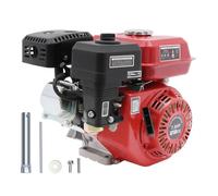 Moteur à essence 7,5 HP 4 temps - Moteur à essence - 0,6 l - Tige Keyway 20 mm - Refroidissement à air - Alarme d'huile