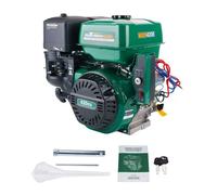 Moteur à essence horizontal 420cc OHV 4 temps petit moteur à gaz électrique pour Karts compresseurs