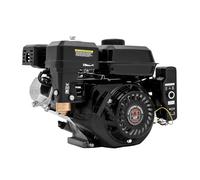 Moteur à essence portable 4 temps, moteur à essence 7,5 CV, moteur sur pied, moteur à kart, avec sécurité en cas de manque d'huile, moteur de kart, moteur à essence 215 CC