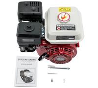 Moteur à essence, puissance 5,5 CV, cylindrée 168 ccm, mécanisme de démarrage par câble ,