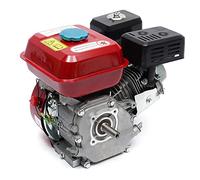 Moteur à Essence Robuste 4 Temps 7.5 CV Motohoue Motoculteur Monocylindre avec Alarme D'huile 5.1 KW / 3600 RPM