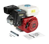 Moteur à Essence Thermique, 6,5 CV Moteur Thermiqueessence 4 Temps 168F OHV Replacement Petrol Engine