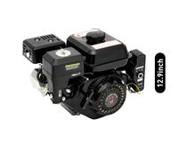 Moteur à gaz, puissance 7,5 CV, cylindrée 210 ccm, noir