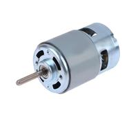 Moteur à gazon électrique à arbre de 5 mm 755 21 V pour débroussailleuse à gazon/désherbeur sans fil Moteur électrique durable avec long arbre