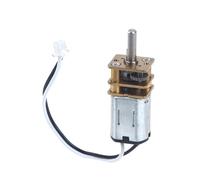 Moteur à réducteur à vis sans fin Mini moteur réducteur N20 DC 3 V-6 V, micro moteur à engrenages métalliques avec roue dentée, moteurs à courant continu, accessoires électroniques DIY