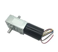 Moteur à réducteur à vis sans fin Moteur à engrenage à vis sans fin Turbo sans balais, 5840-3650S 12V 24V, 2.5-60KG DC, couple élevé, moteur de frein inversé à verrouillage automatique(12V 235rpm)