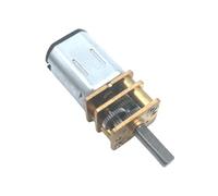 Moteur à réducteur à vis sans fin Moteur à engrenages micro-vitesse N20 CC 6 V, 40 à 3000 tr/min, mini réducteur électrique en métal(3000 RPM)