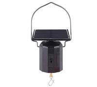 Moteur à Rotation,Moteur Solaire,Moteur rotatif suspendu,moteur de rotation d'affichage noir pour éolienne et sculptures artisanat ornement,costume pour vent suspendu décor ornem,2.7 x 2.7 in