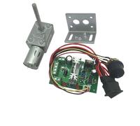Moteur à vis sans fin 12 V, arbre à vis M6, longueur 50 mm, moteur à engrenage à vis sans fin CC, réducteur inversé, autobloquant JGY370