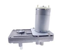 Moteur à vis sans fin 12 V, réducteur 20-157 tr/min, moteur électrique à couple élevé, engrenage métallique, marche arrière, verrouillage automatique, 1 pièce(12V 28RPM)