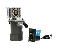 Moteur à vis sans fin à couple élevé, puissance de 120W, contrôle de vitesse réglable, gris, 220V
