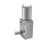 Moteur à vis sans fin turbo engrenages réduits micro CC 6 V 12 24, 2,8 210 tr/min, 1,7 25 kg/cm, régulation de vitesse, faible avec une réponse rapide(32RPM,6V)