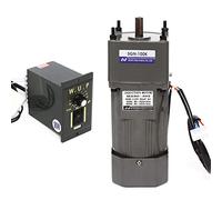 Moteur à vitesse de transmission 90 W - Moteur électrique à transmission CA - Motoreducteur à vitesse avec régulateur de vitesse électrique - 220 V - Moteurs 100 K