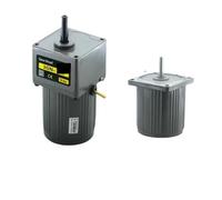 Moteur asynchrone 15 W 6-1400 tr/min AC 220 V 50 Hz 60 de réduction à engrenages induction avec arbre 10 mm(28 RPM)
