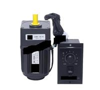 Moteur asynchrone 3RK15GN-C 220V AC, moteur monophasé 15W, arbre de 10mm + contrôleur vitesse 50/60hz(7.5K(166rpm))