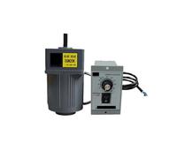Moteur asynchrone 5IK40RGN-A monophasé 110 V 40 W AC à engrenages avec régulateur de vitesse Diamètre l'arbre 12 mm Rainure clavette 0,4 cm(0-27RPM)