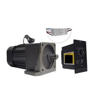 Moteur asynchrone 5RK60GN-CF 1:3-1:500 220V AC motoréducteurs 60W Induction avec régulateur US-52 support(1-500K 0-2.7 Rpm)