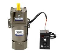 Moteur Asynchrone Monophasé M590-502, Courant Alternatif 220V 90W, Moment de Force Eevé, Vitesse Réversible et Réglable, Rapport de Réduction des Vitesses (en option)(50K)