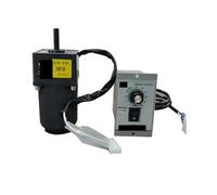 Moteur asynchrone Moteur électrique à engrenages 6 W 110 V AC avec régulateur de vitesse 2IK6RGN-A Vitesse réglable Monophasé Asynchrone Couple élevé(0-6RPM)