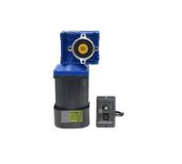 Moteur asynchrone RV30 220 V 90 W à couple élevé engrenages AC avec réducteur vis sans fin régulateur de vitesse Vitesse réglable Can CW CCW(0-17RPM 220V)