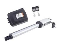 Moteur automatique de porte battant - 50 W 24 V CC - Pour portail battant - Capacité de charge de 300 kg - Entraînement de portail rotatif IRM - Ouverture de portail battant - Ouverture de portail