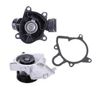 moteur avec boîtier et capteur Convient pour BMW E91 E60 E83 E70 pompe à eau + ensemble Thermostat 11517805810 + 7787113