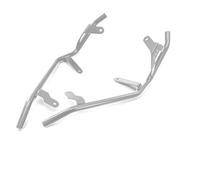 Moteur Barres Protection Cage Cascade pour ADV350 2021-2023 : Barres Moto Protection Accessoires Protections Moteur Cadre Pare-Chocs Antichute(Argent)